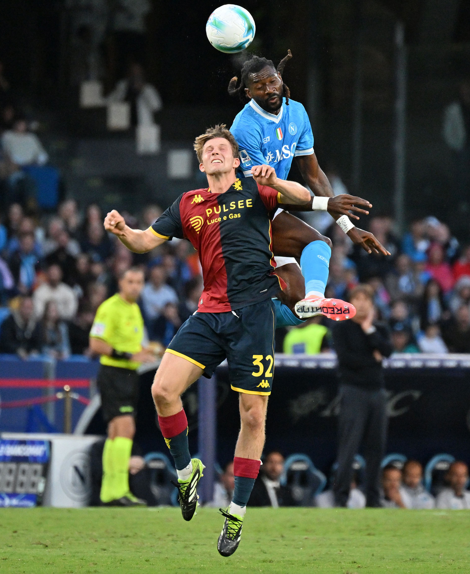 关于那不勒斯意甲战胜拉齐奥，奥斯梅恩破门的信息